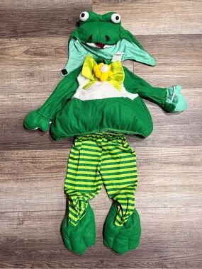 Rubie's Green Frog Costume Plush Halloween Hood Feet